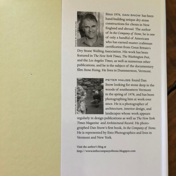 PRICE DROP: Listening to Stone by Dan Snow, hardcover book - Picture 4 of 8